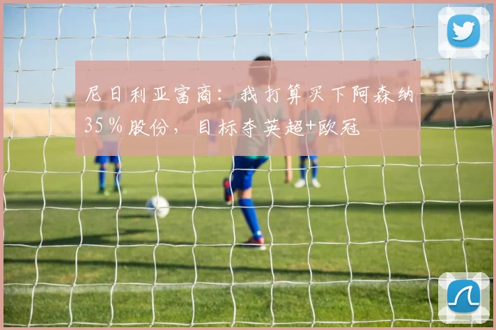 尼日利亚富商：我打算买下阿森纳35％股份，目标夺英超+欧冠